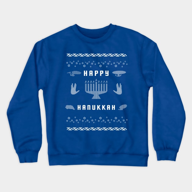 Trek Hanukkah Crewneck Sweatshirt by bingpot